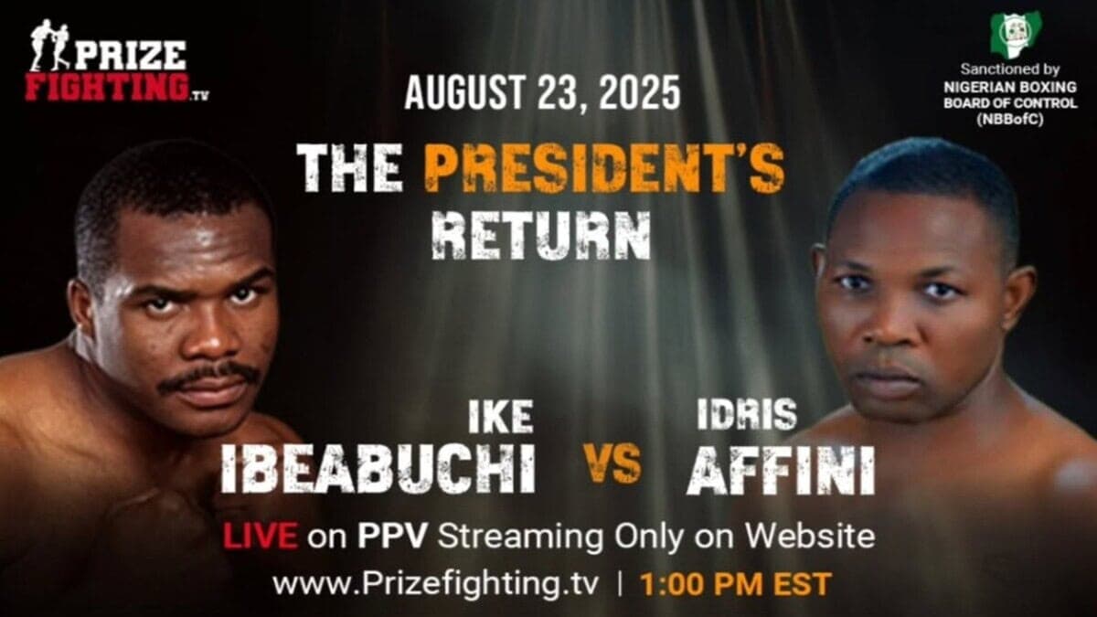 Ike Ibeabuchi vs Idris Affini