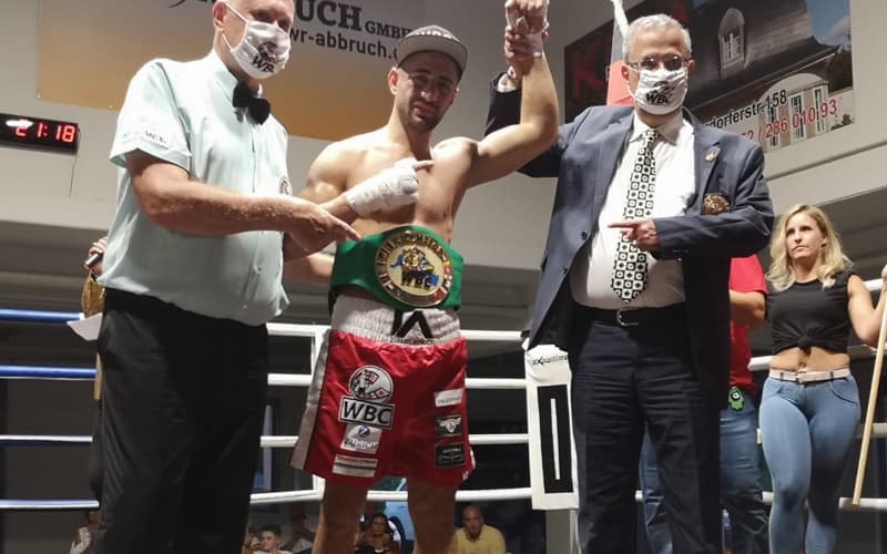 Ilhami Aydemir WBC Belt