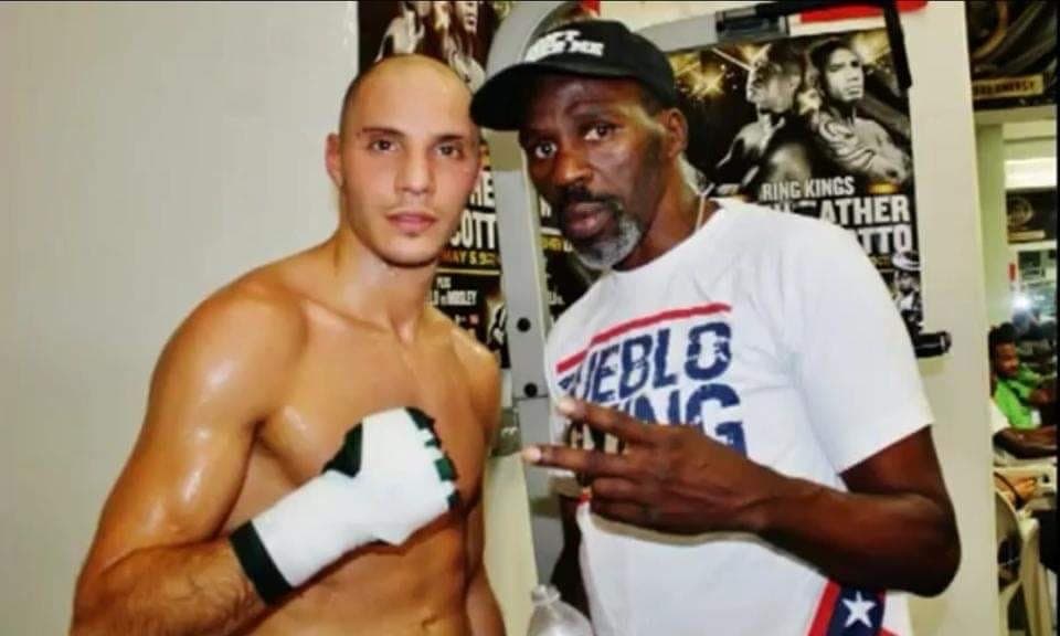 Chris Evangelou and Roger Mayweather