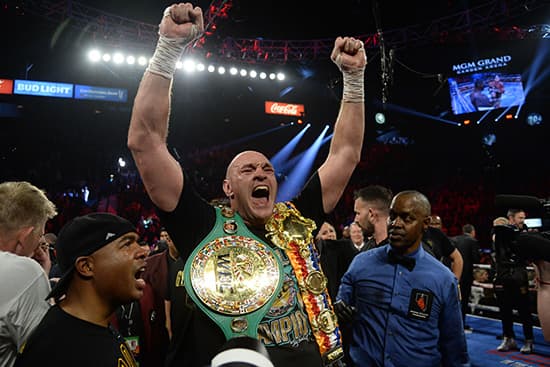 Tyson Fury WBC Ring Titles