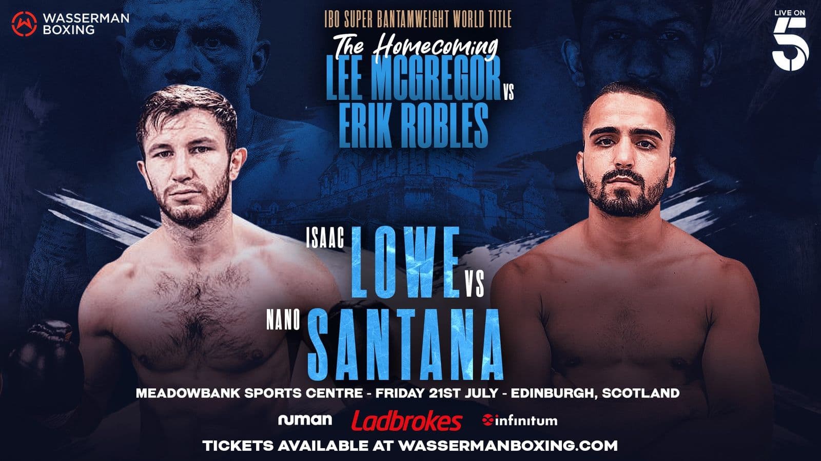 Isaac Lowe vs Jonathan Santana