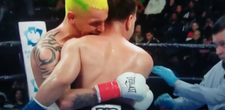 Ivan Redkach Bites Danny Garcia