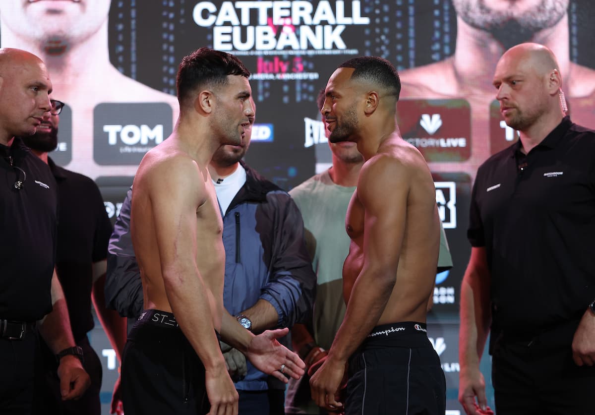 Jack Catterall vs Harlem Eubank Weights