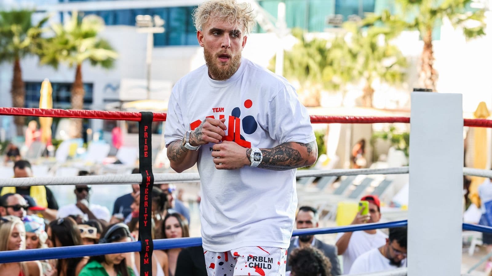 Jake Paul Shadow Boxing