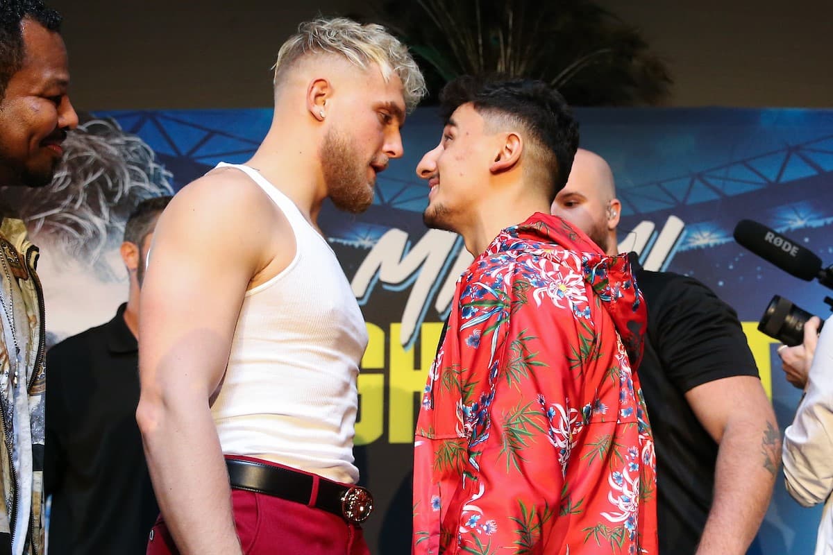 Jake Paul and Anesongib Face Off