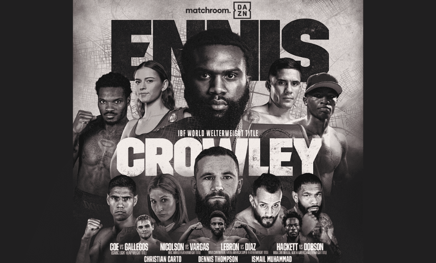 Jaron Ennis vs Cody Crowley Wide