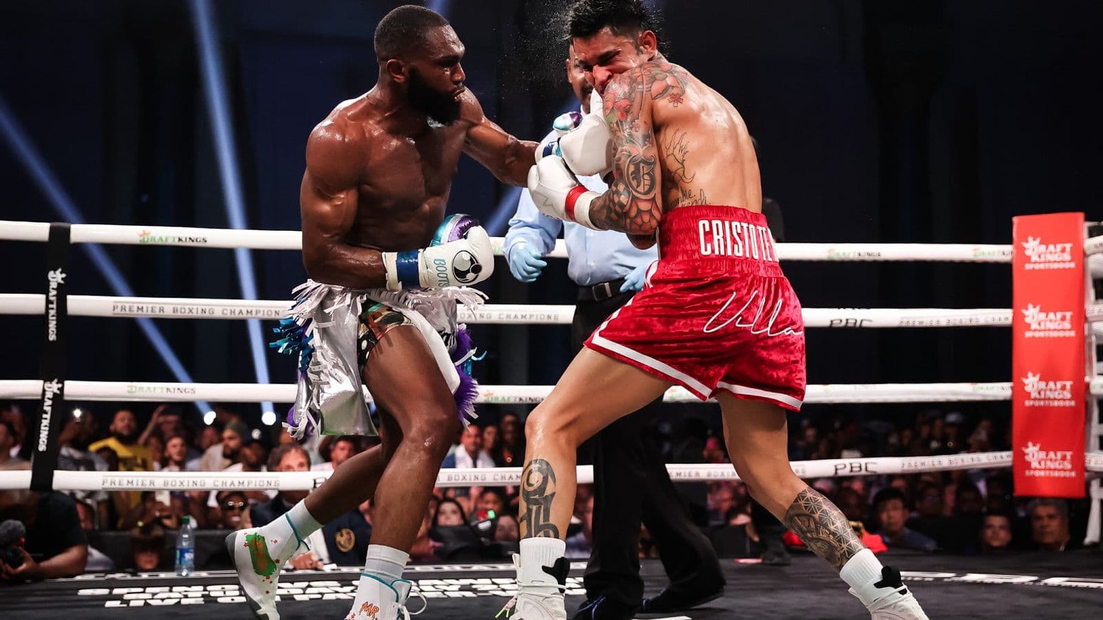Jaron Ennis vs Roiman Villa Fight