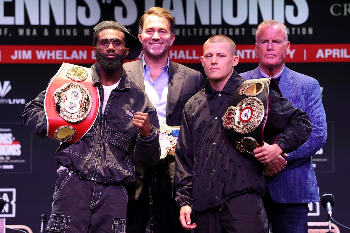 Jaron Ennis vs Eimantas Stanionis Final Presser