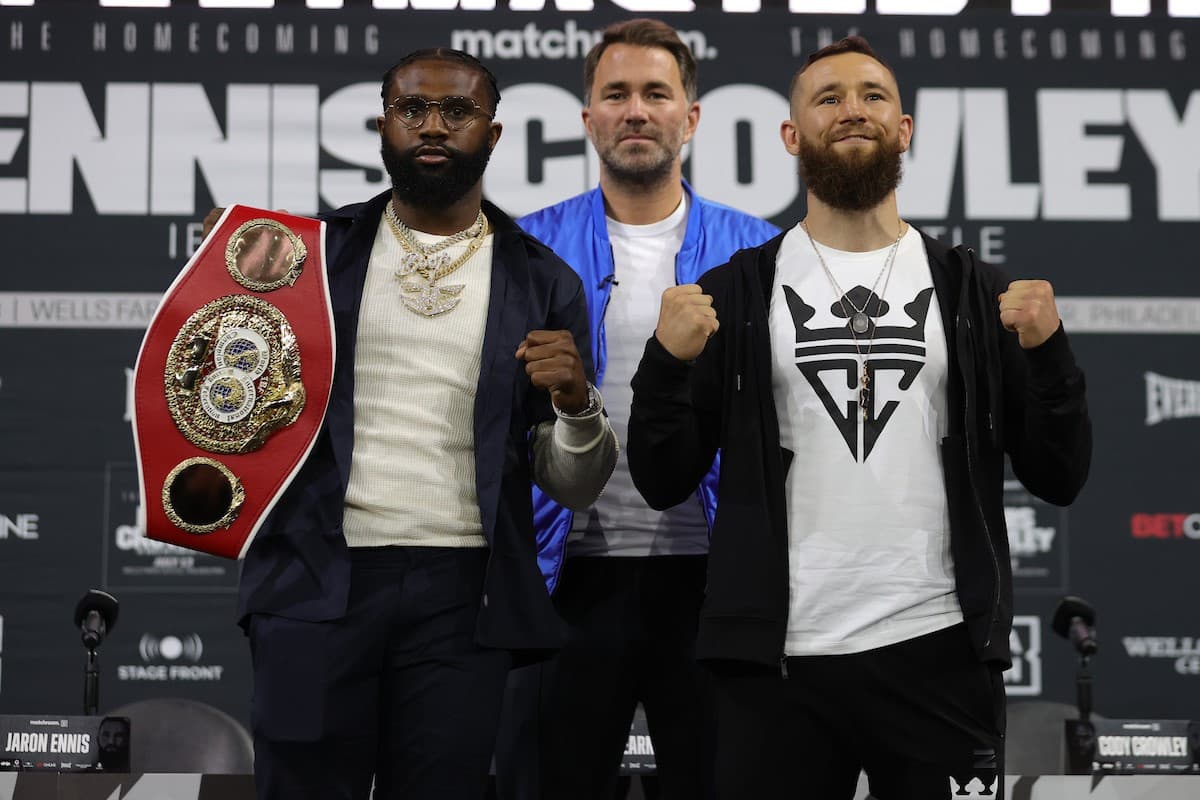 Jaron Ennis vs Cody Crowley Presser