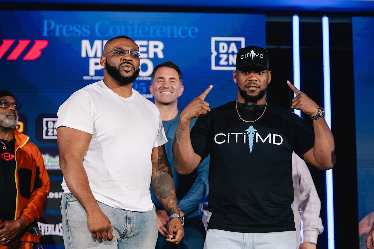 Jarrell Miller vs Lenier Pero Presser
