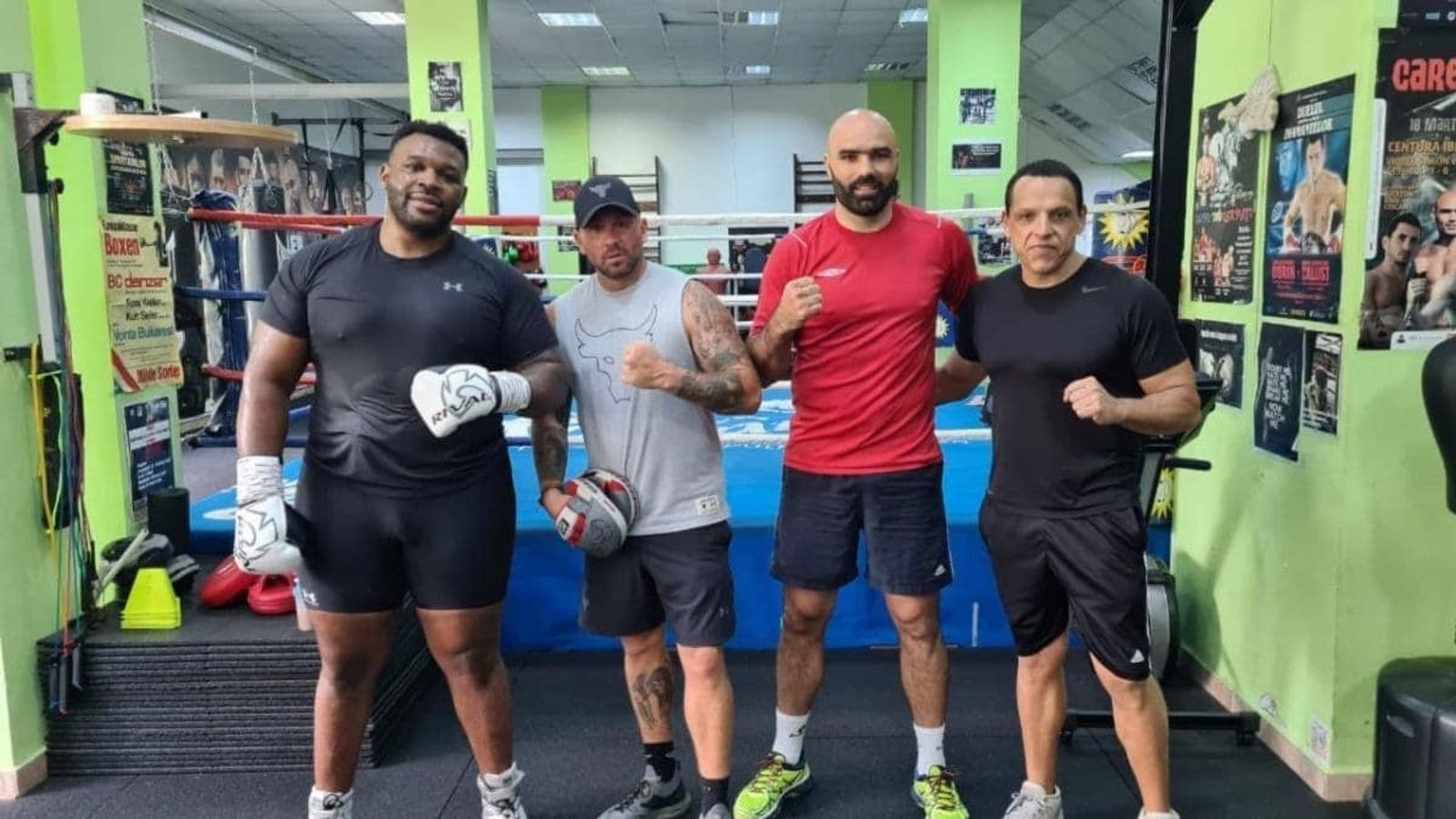 Jarrell Miller and Bogdan Dinu