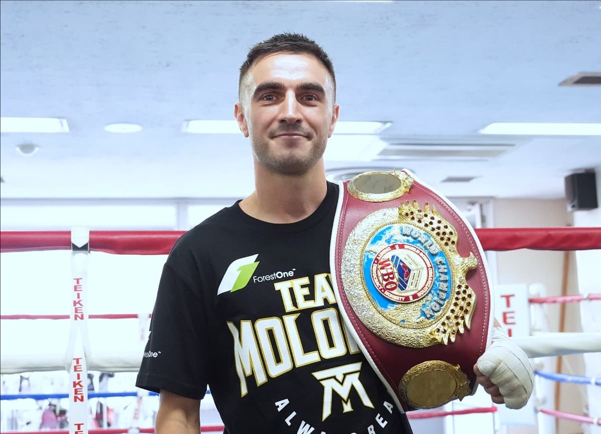 Jason Moloney WBO Belt