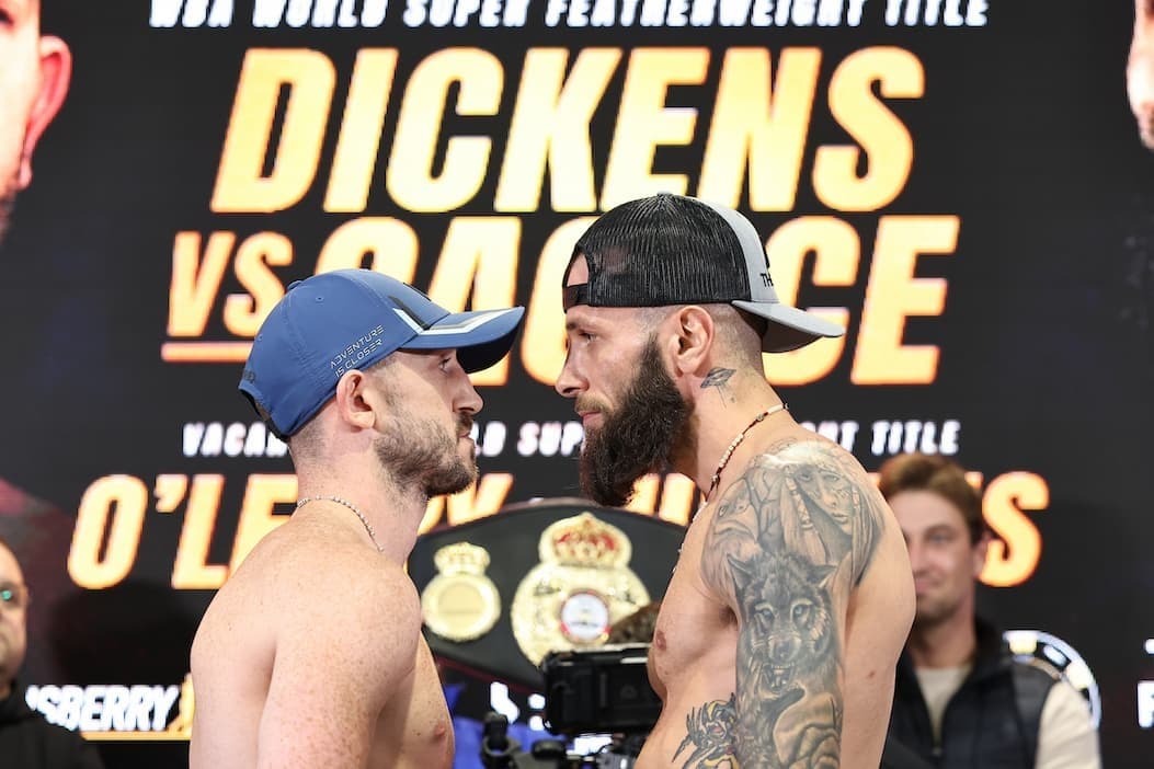 Jazza Dickens vs Anthony Cacace Weights