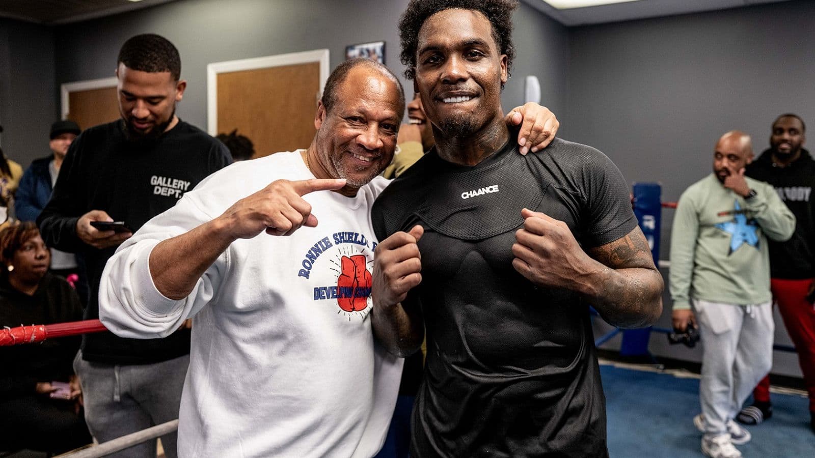 Jermall Charlo and Ronnie Shields