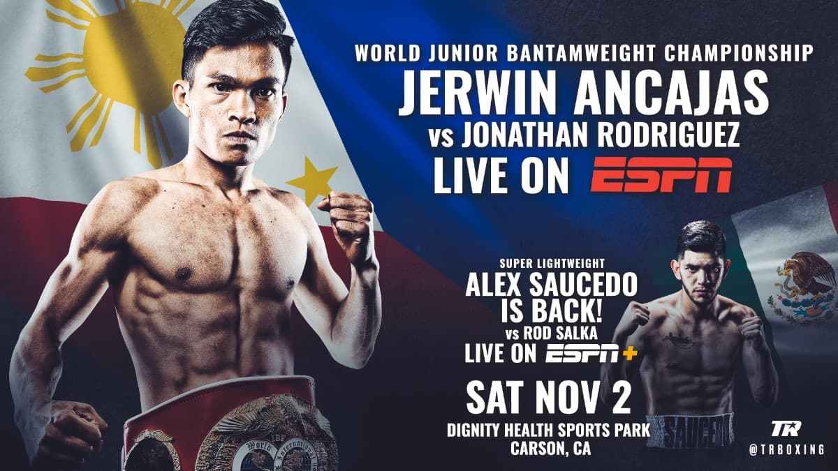 Jerwin Ancajas vs Jonathan Rodriguez