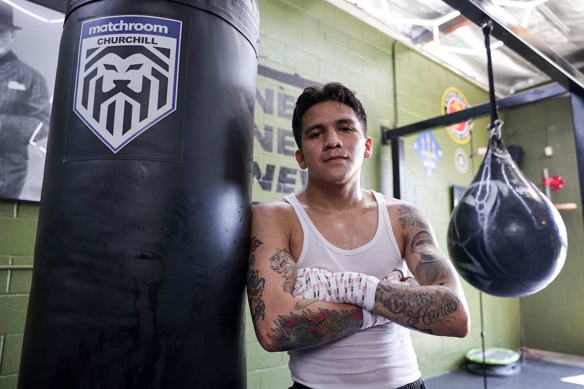 Jesse Rodriguez Matchroom Gym