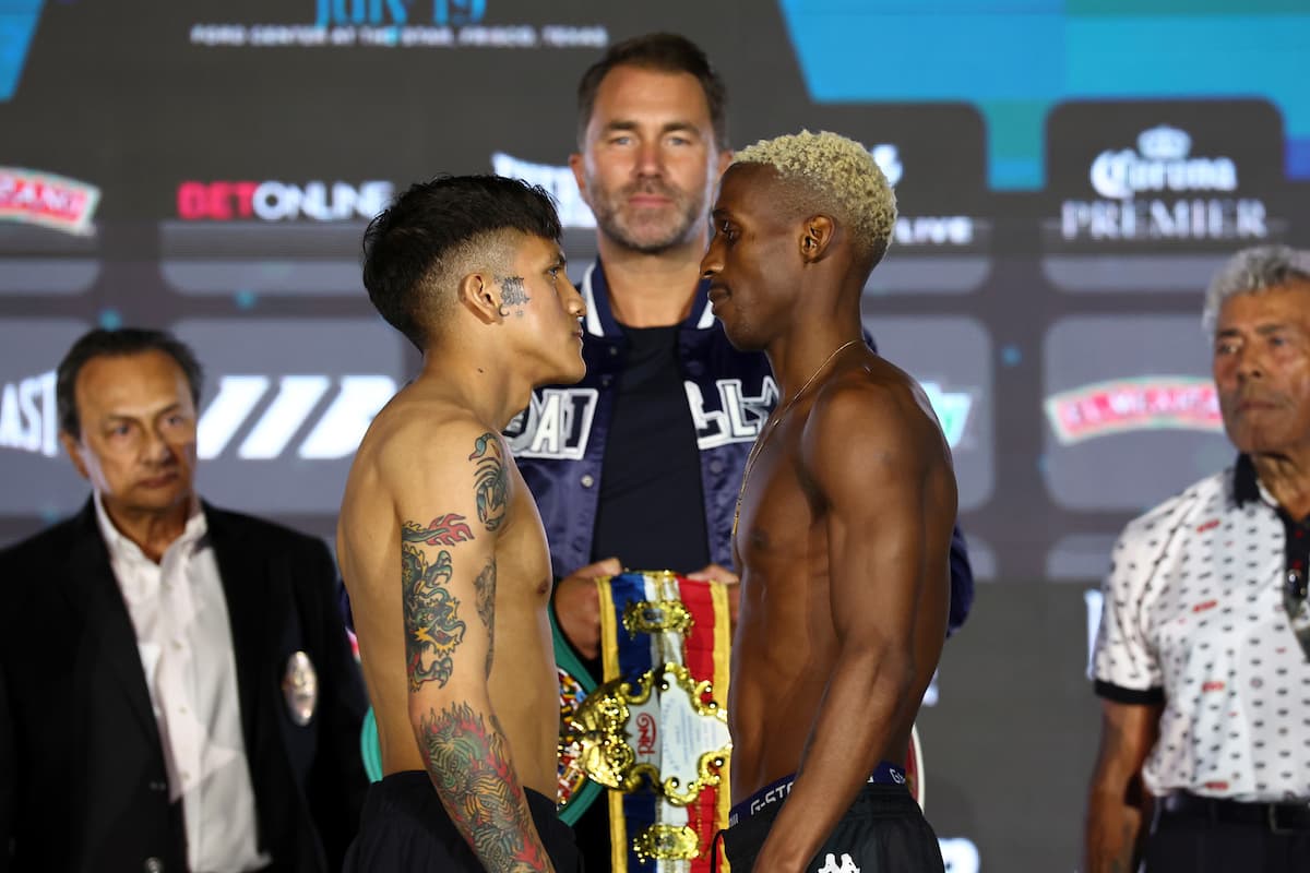 Jesse Rodriguez vs Phumelela Cafu Weighin