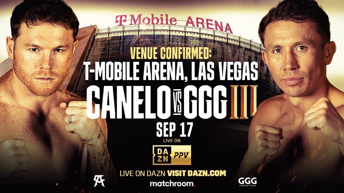Canelo vs Ggg 3 Fight Poster