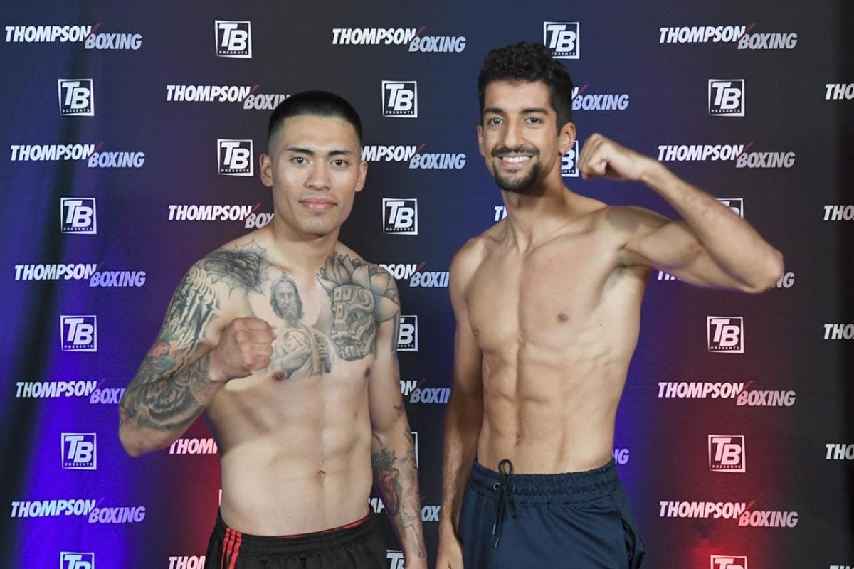 Jesus Saracho vs Tarik Zaina Weighin