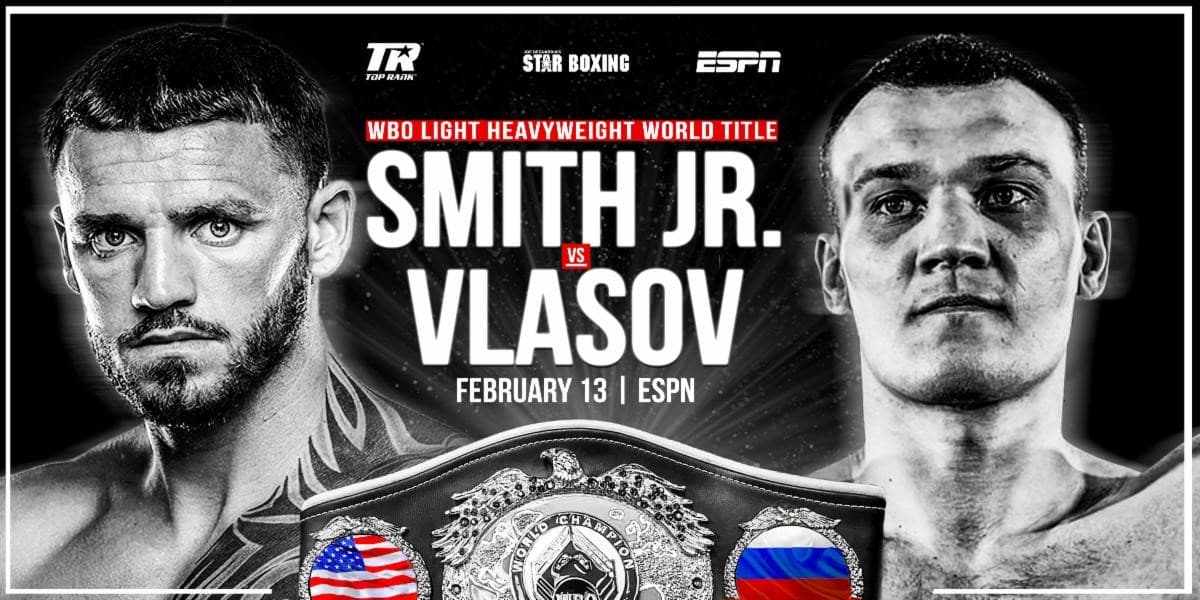 Joe Smith Jr vs Maxim Vlasov