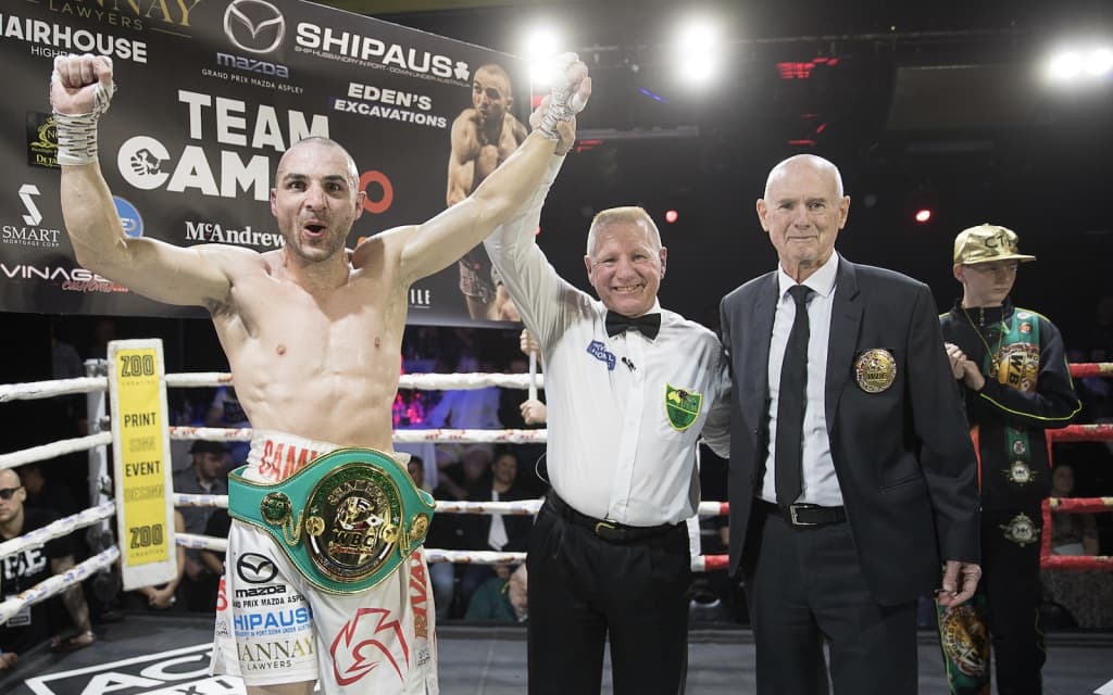 Joel Camilleri WBC Title