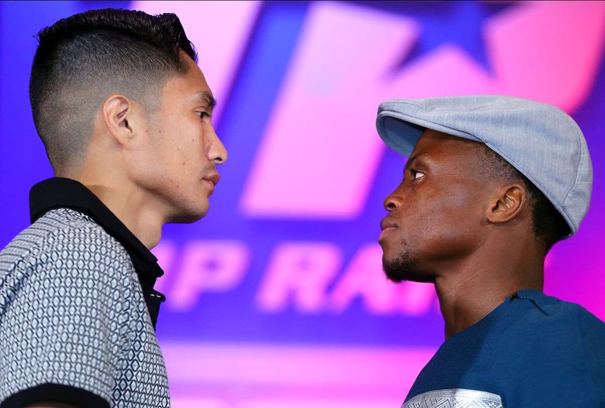 Joet Gonzalez vs Isaac Dogboe Face Off
