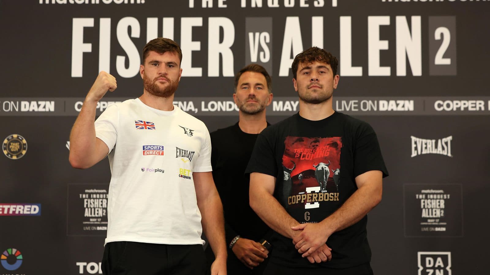 Johnny Fisher vs David Allen 2 Presser