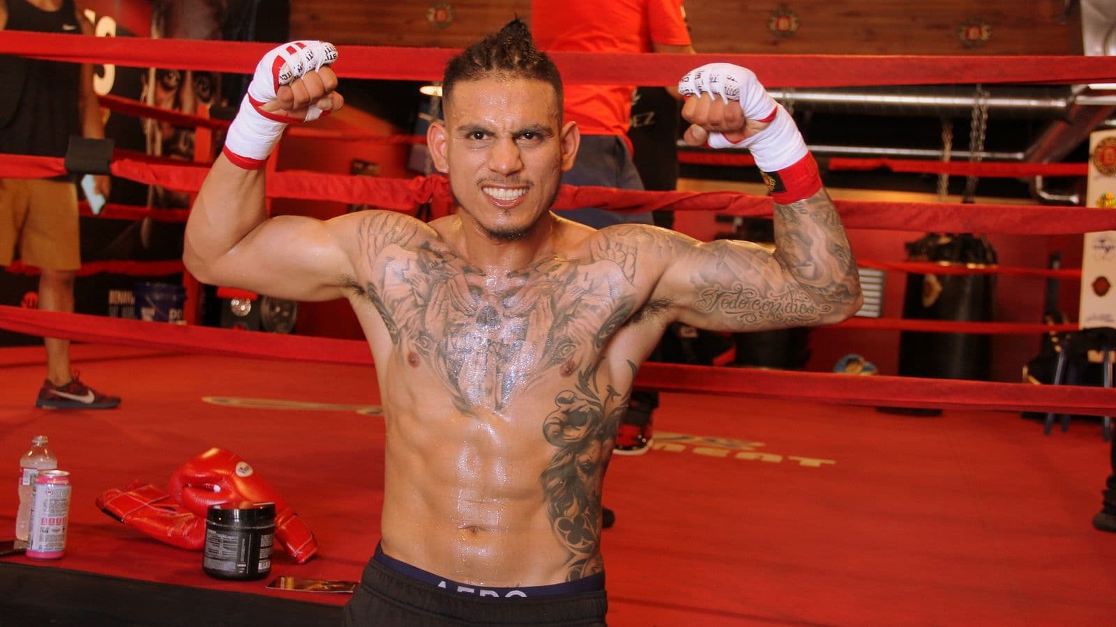 Jose Benavidez Training Session