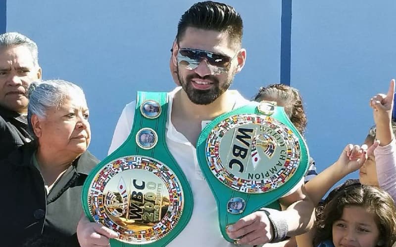 Jose Ramirez WBC Belts