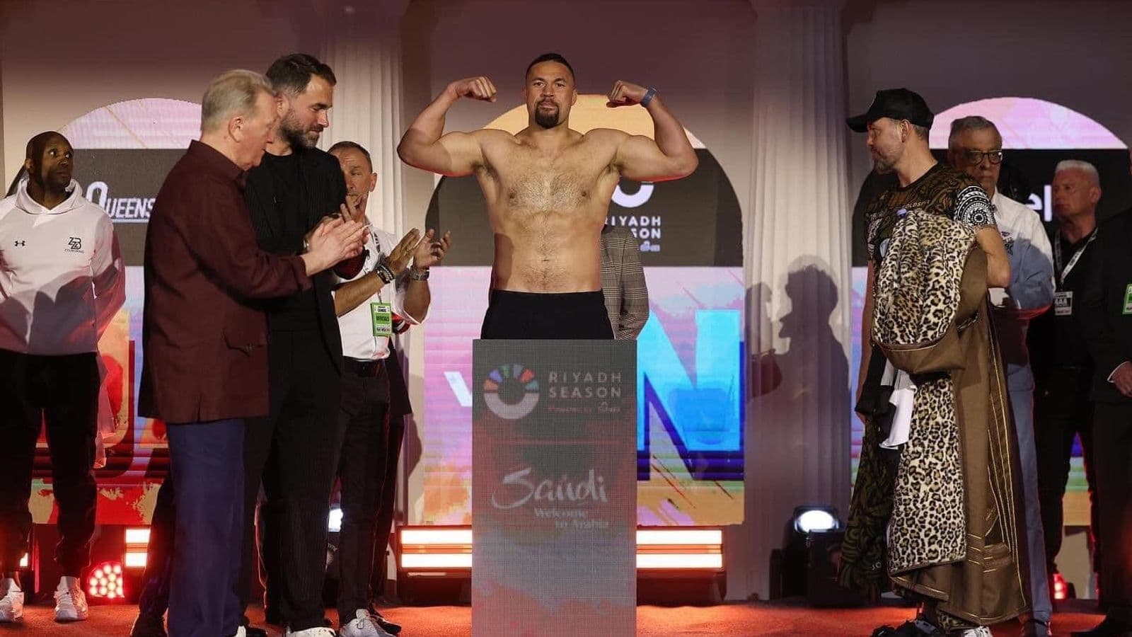 Joseph Parker Weighin