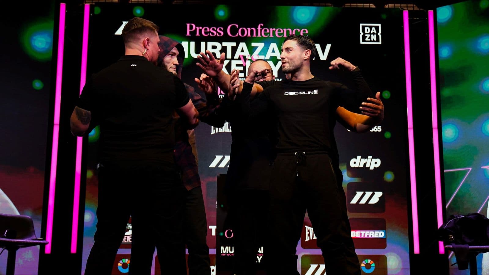 Bakhram Murtazaliev vs Josh Kelly Faceoff