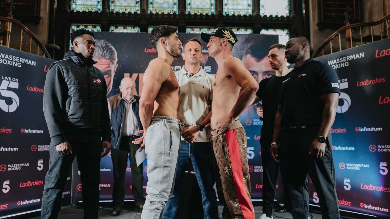 Josh Kelly vs Flavius Biea Weights