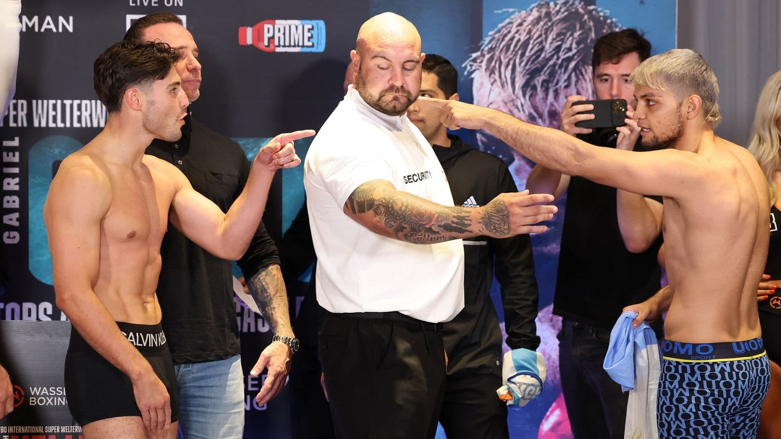 Josh Kelly vs Gabriel Corzo Weigh in