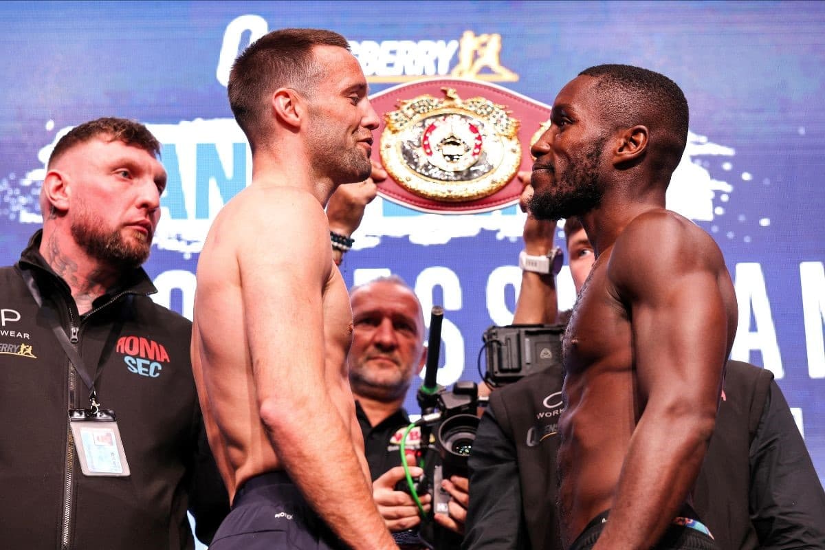 Josh Taylor vs Ekow Essuman Weighin