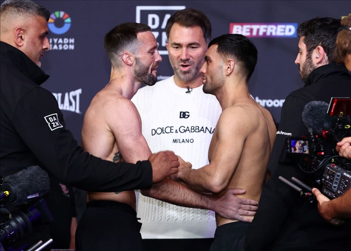 Josh Taylor vs Jack Catterall 2 Weights