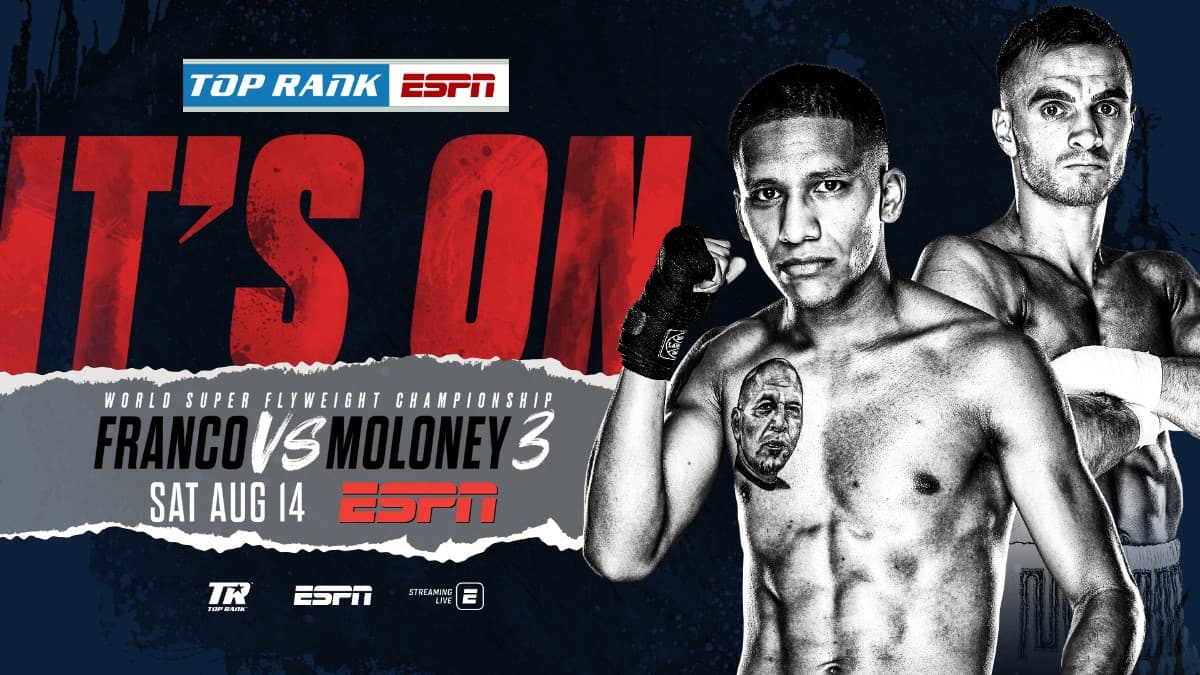Joshua Franco vs Andrew Moloney Iii