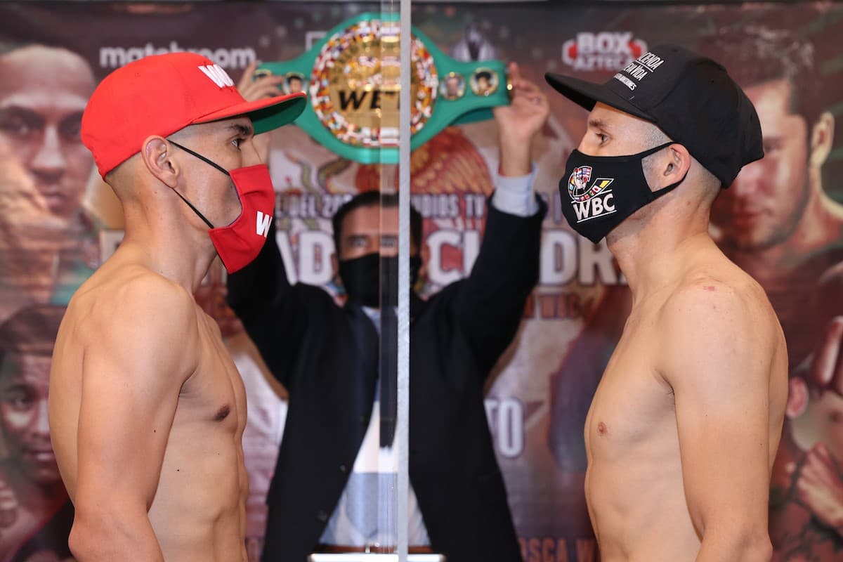 Juan Francisco Estrada vs Carlos Cuadras Weigh in