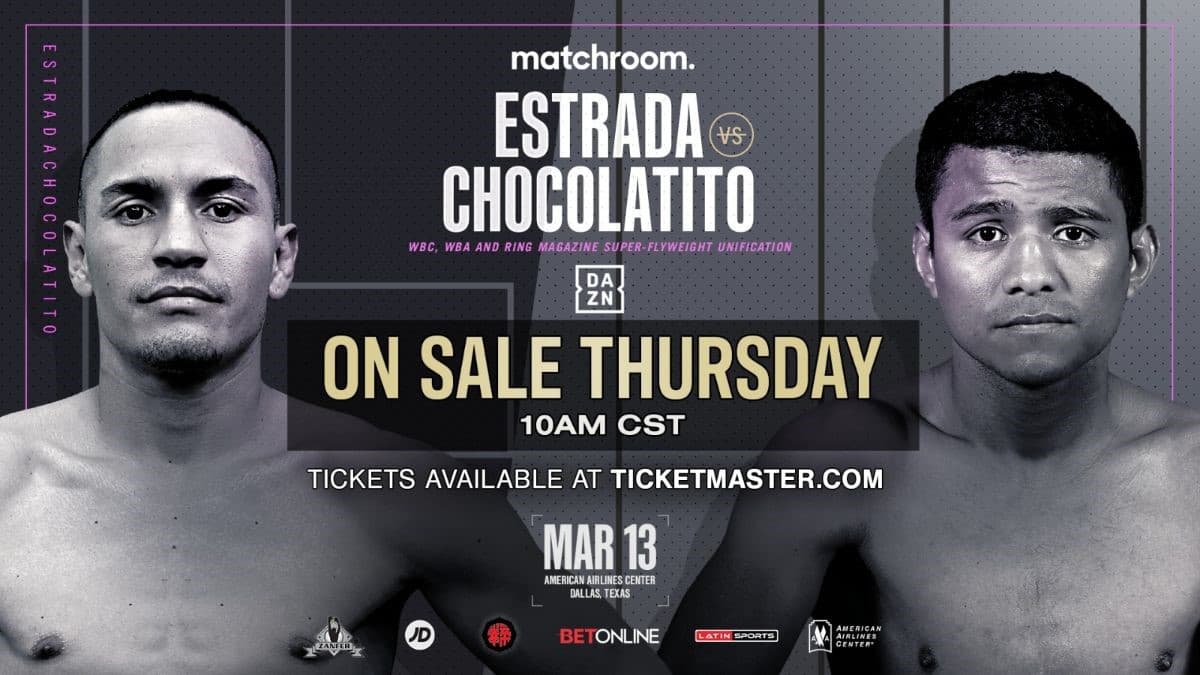 Juan Francisco Estrada vs Roman Gonzalez Tickets