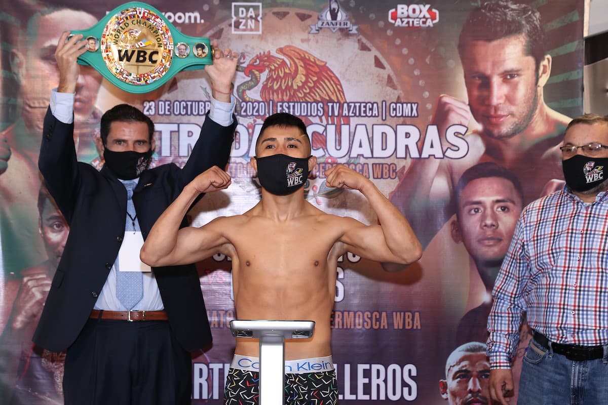 Julio Cesar Martinez on the Scales
