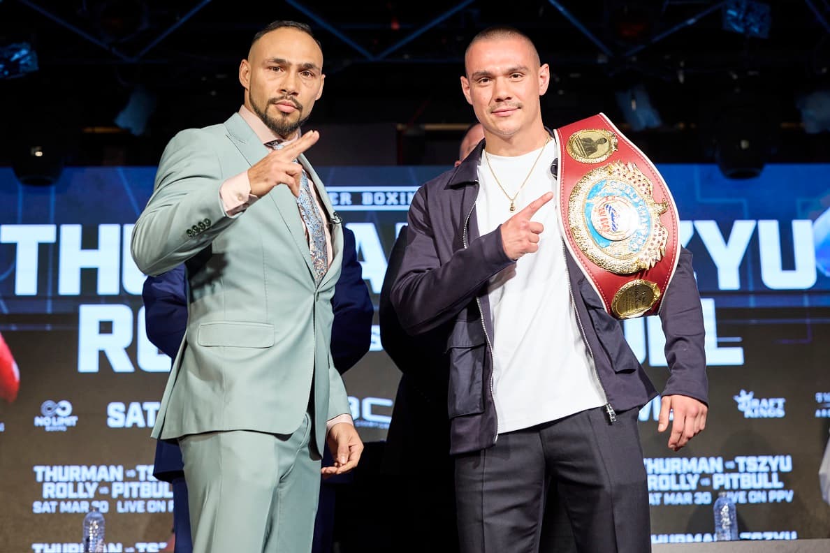 Keith Thurman vs Tim Tszyu Press Conference