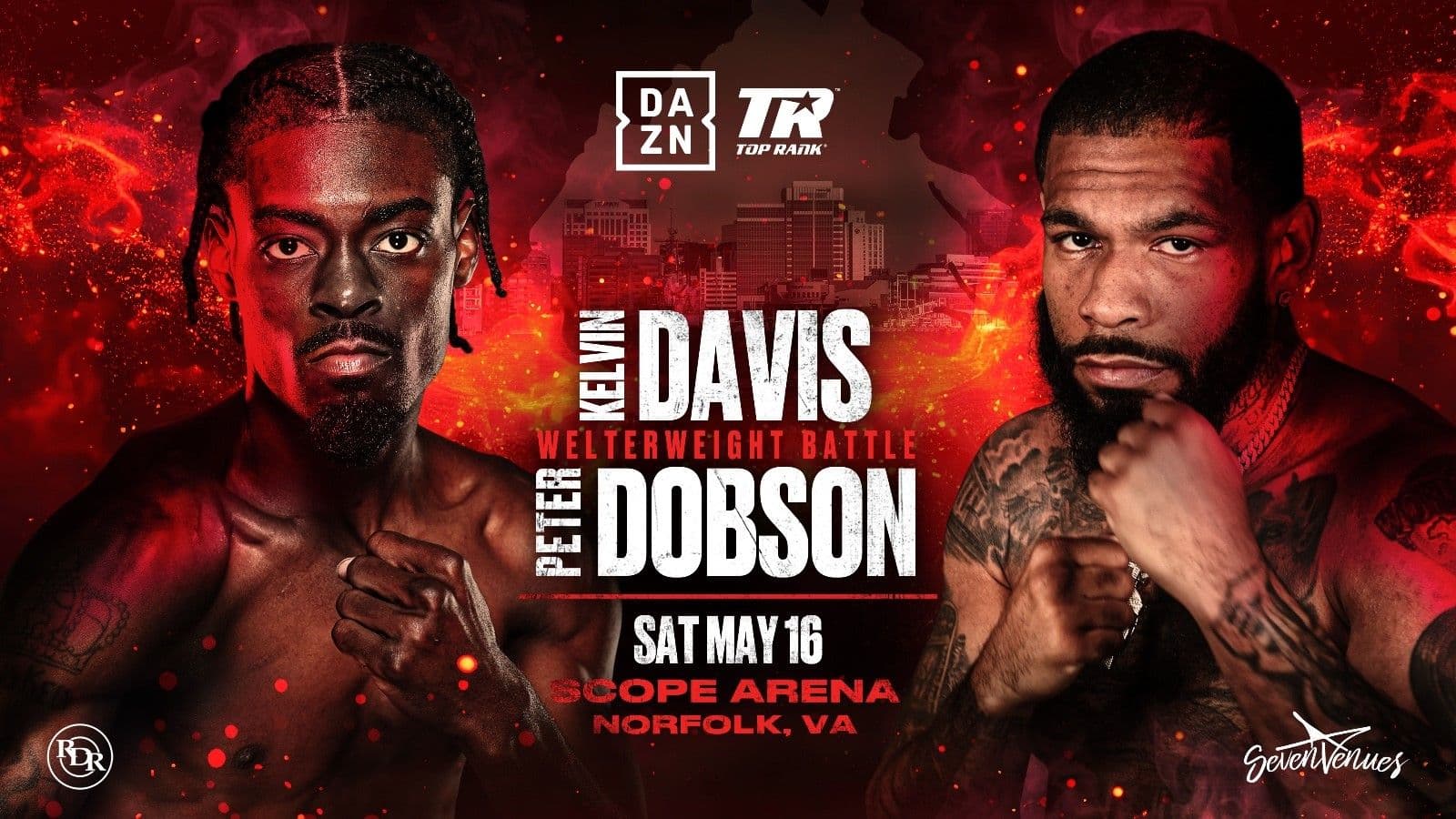 Kelvin Davis vs Peter Dobson
