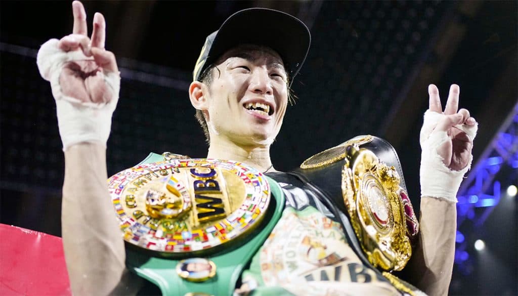 Kenshiro Teraji WBC and WBA Titles
