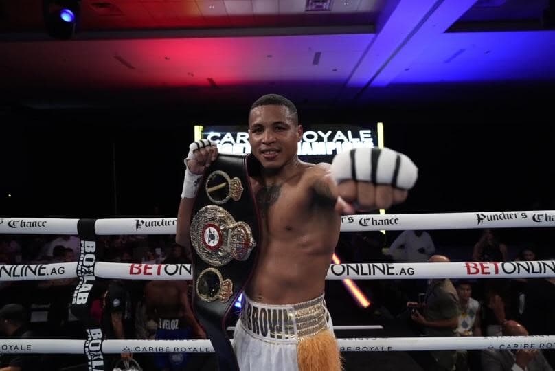Kevin Brown WBA Continental Super Lightweight Title
