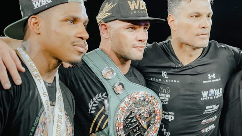 Kevin Lerena vs Ryad Merhy WBC Bridgerweight Silver Title