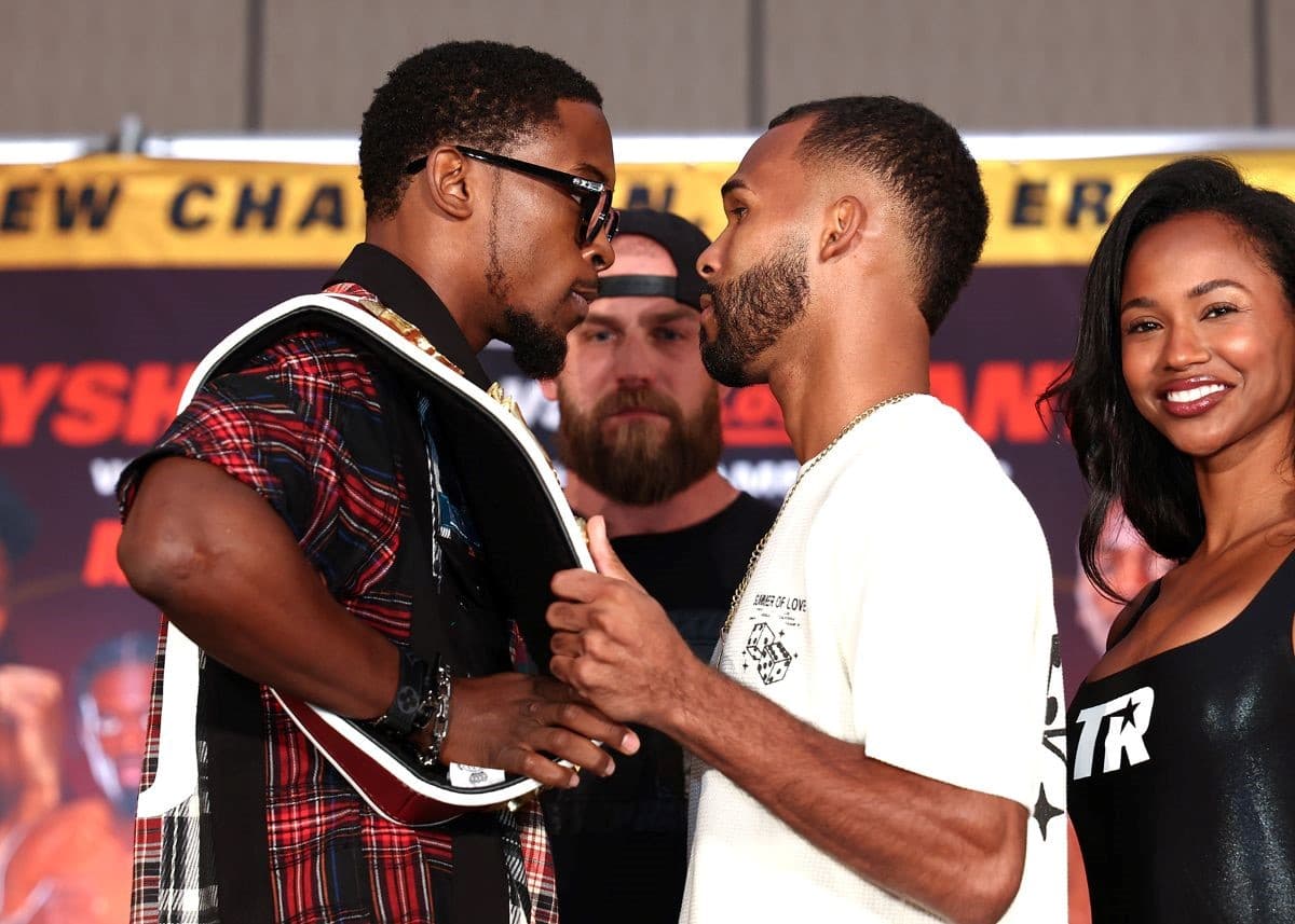 Keyshawn Davis vs Edwin De Los Santos Press