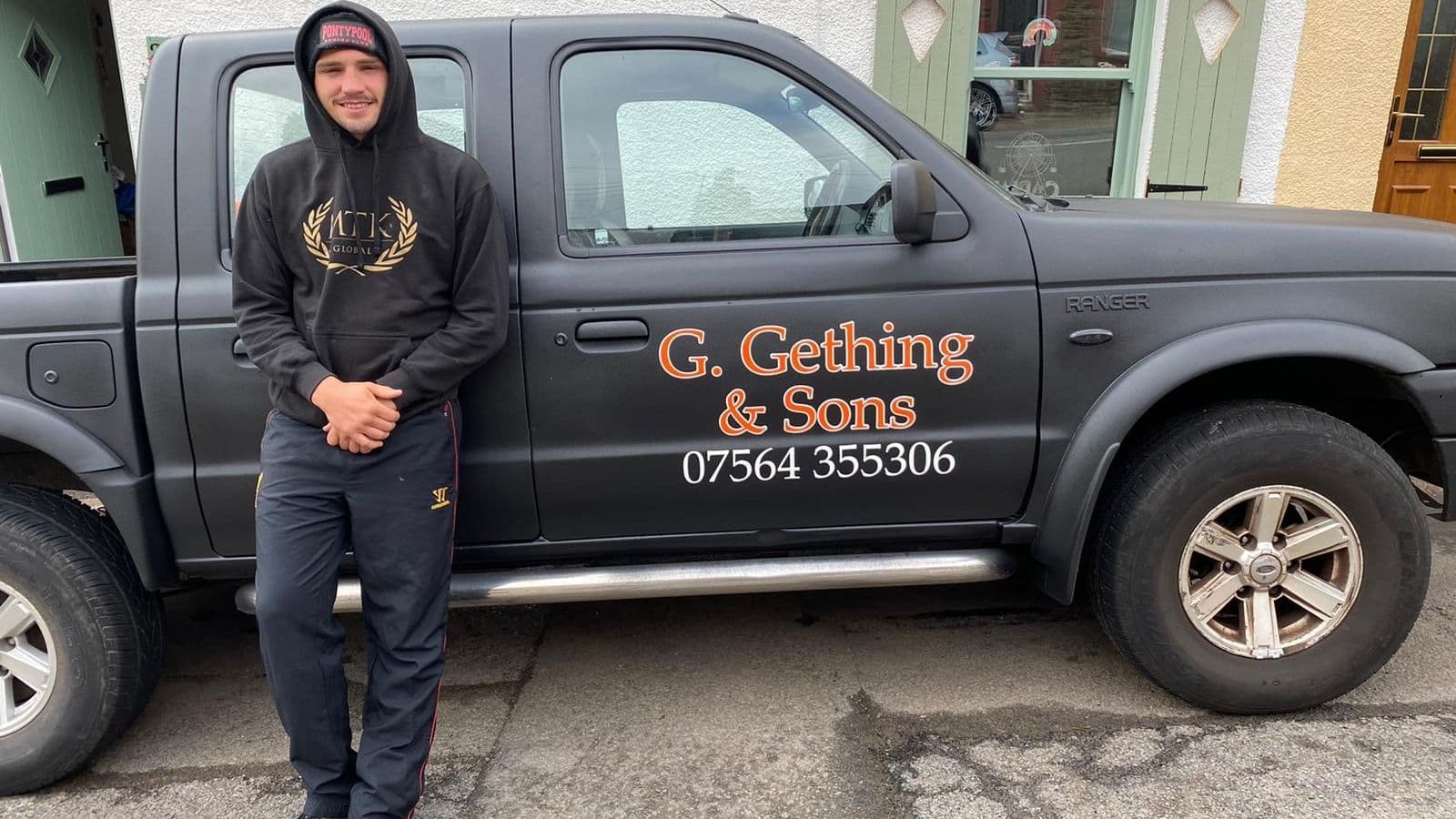 Kieran Gething Company Vehicle