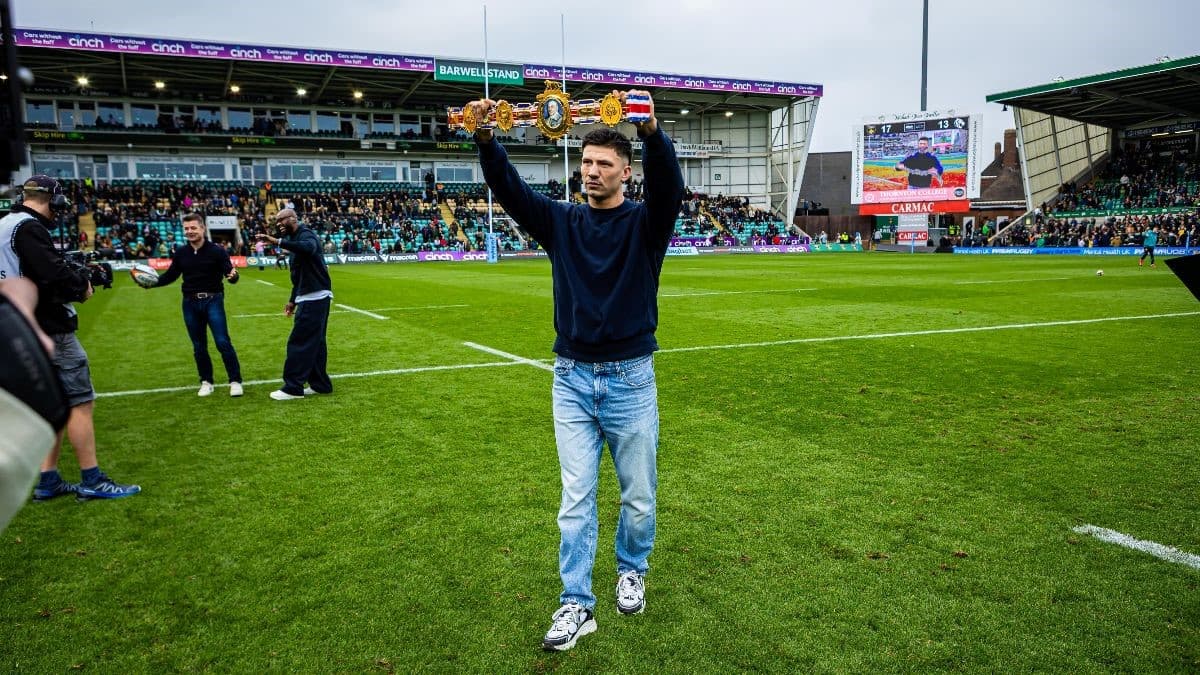Kieron Conway at Northampton Saints