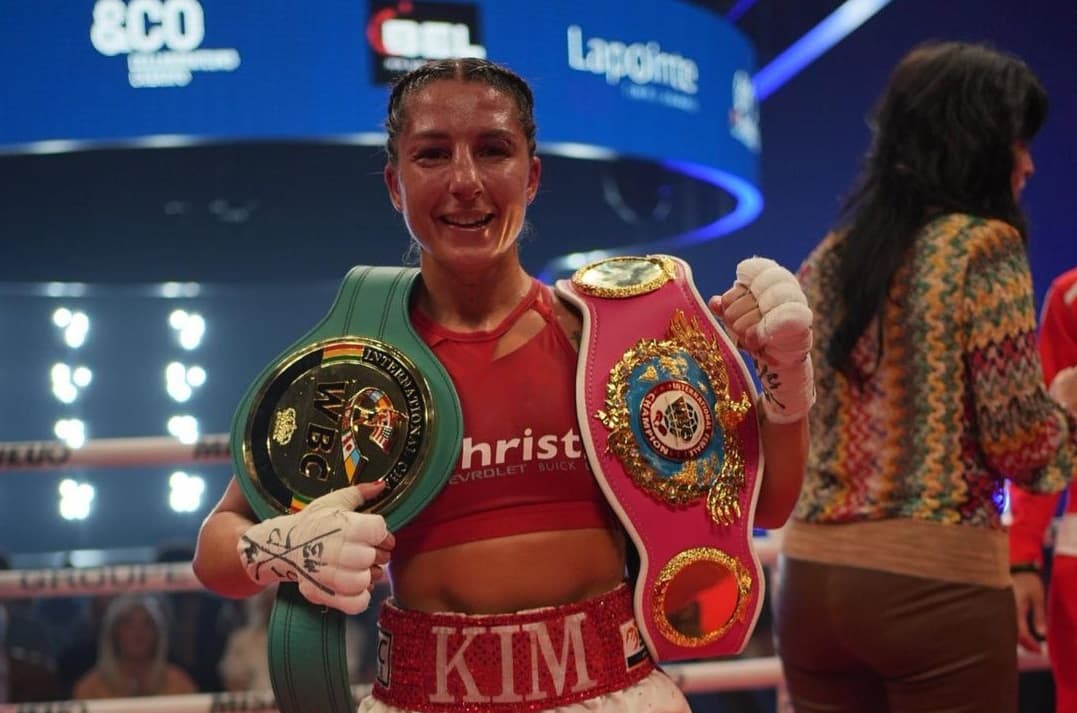 Kim Clavel WBC International Title