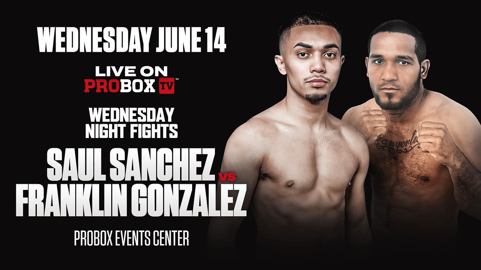 Franklin Gonzalez vs Saul Sanchez