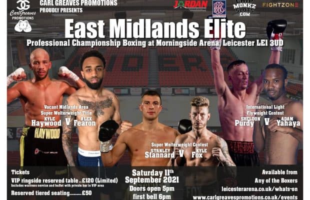Kyle Haywood vs Alex Fearon